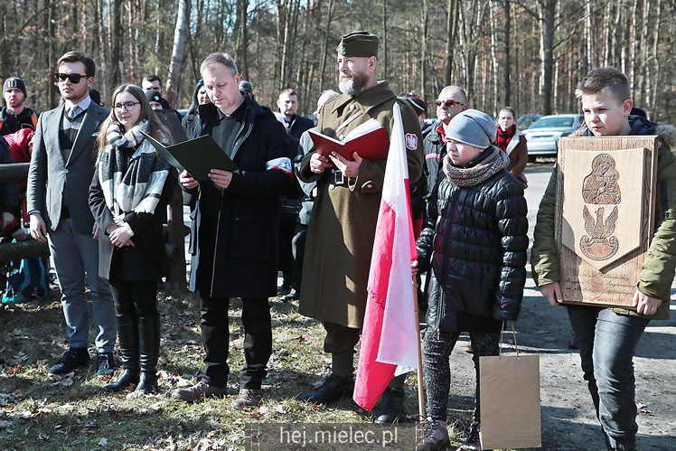 Uroczystości na Polanie Niezłomnych