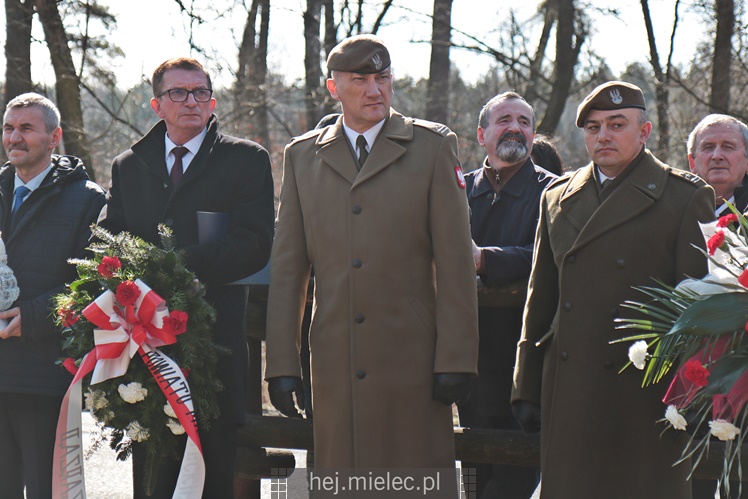 Uroczystości na Polanie Niezłomnych