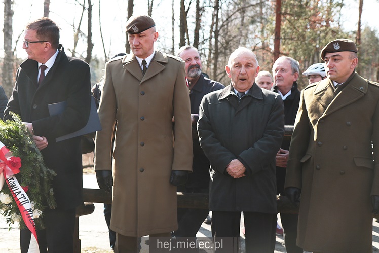 Uroczystości na Polanie Niezłomnych