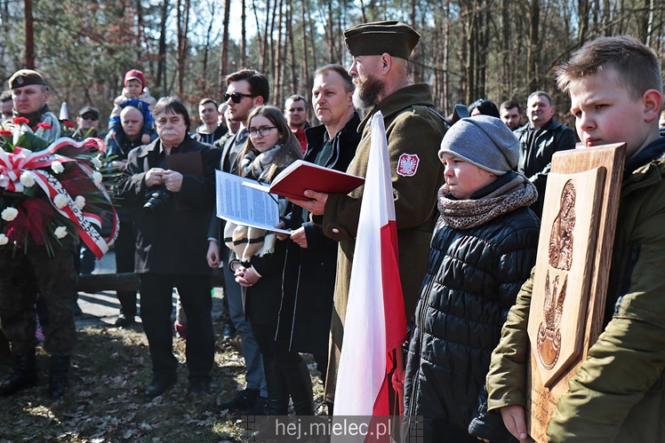 Uroczystości na Polanie Niezłomnych