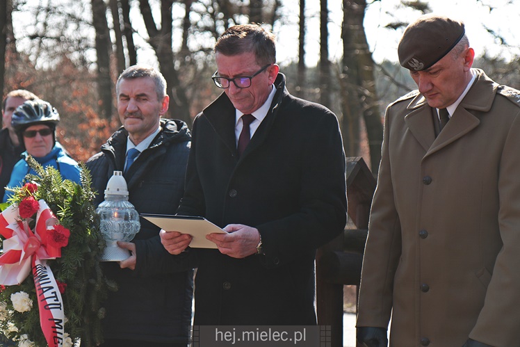 Uroczystości na Polanie Niezłomnych