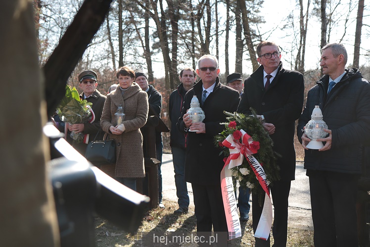 Uroczystości na Polanie Niezłomnych