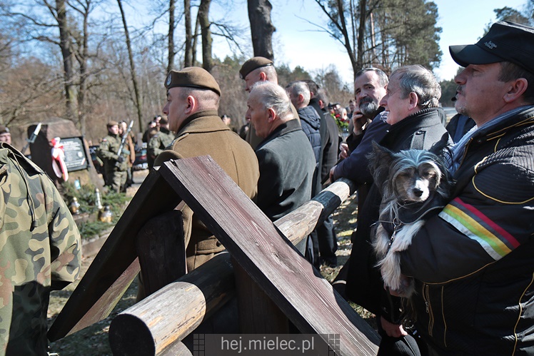 Uroczystości na Polanie Niezłomnych