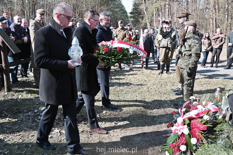 Uroczystości na Polanie Niezłomnych