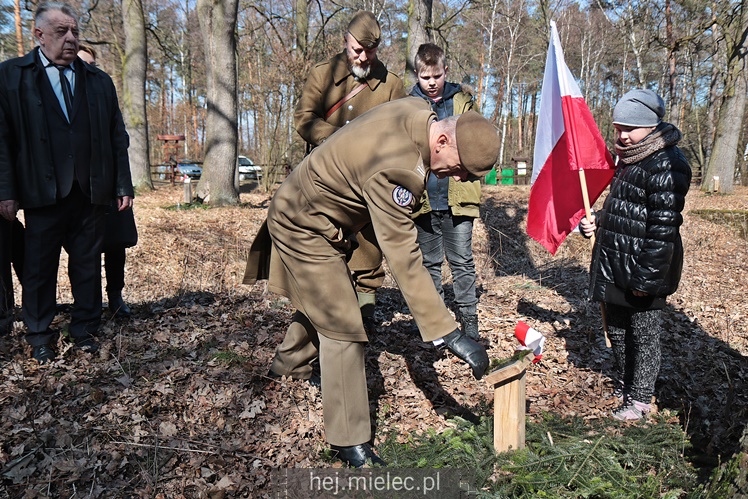 Uroczystości na Polanie Niezłomnych