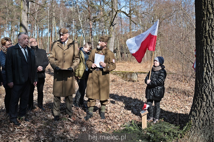 Uroczystości na Polanie Niezłomnych