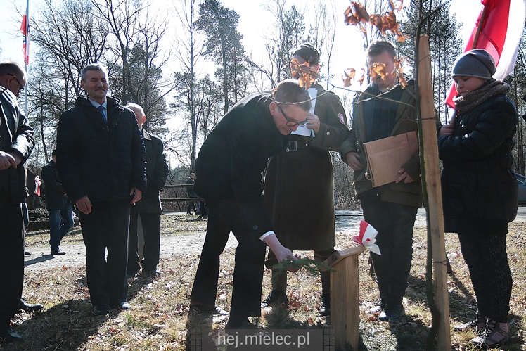 Uroczystości na Polanie Niezłomnych