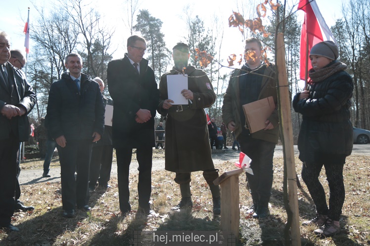 Uroczystości na Polanie Niezłomnych