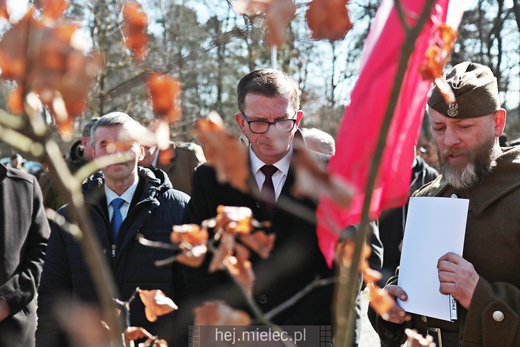 Uroczystości na Polanie Niezłomnych