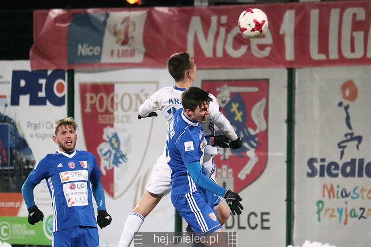 Pogoń Siedlce - FKS Stal Mielec 1:2
