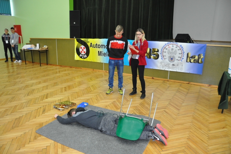 Powiatowy Konkurs Pierwszej Pomocy Przedmedycznej Szkół Gimnazjalnych
