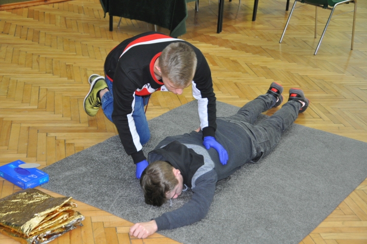 Powiatowy Konkurs Pierwszej Pomocy Przedmedycznej Szkół Gimnazjalnych