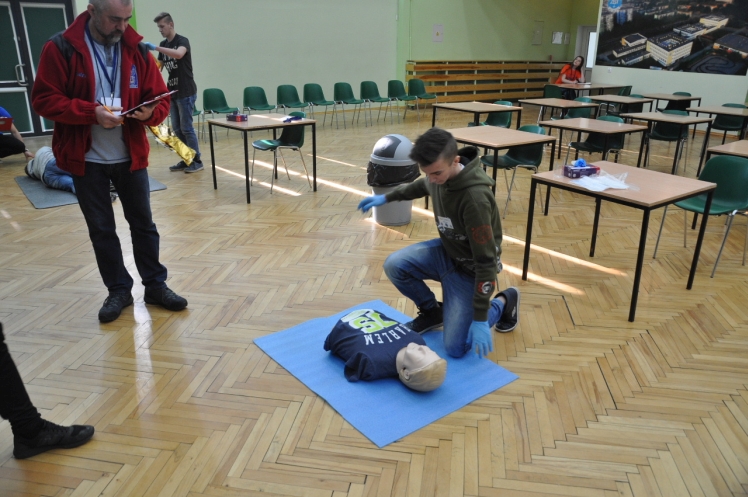 Powiatowy Konkurs Pierwszej Pomocy Przedmedycznej Szkół Gimnazjalnych