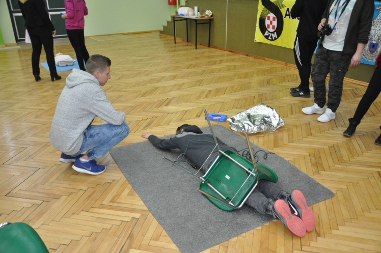 Powiatowy Konkurs Pierwszej Pomocy Przedmedycznej Szkół Gimnazjalnych