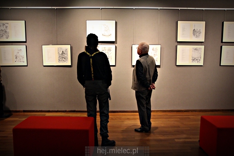Wernisaż malarstwa Franciszka Maśluszczaka w Galerii ESCEK