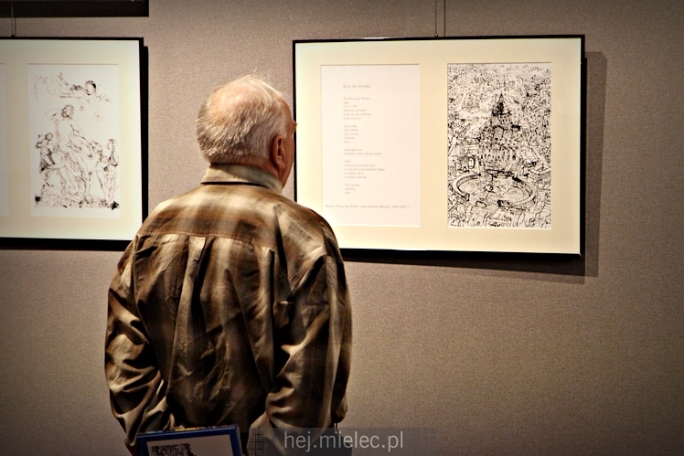 Wernisaż malarstwa Franciszka Maśluszczaka w Galerii ESCEK
