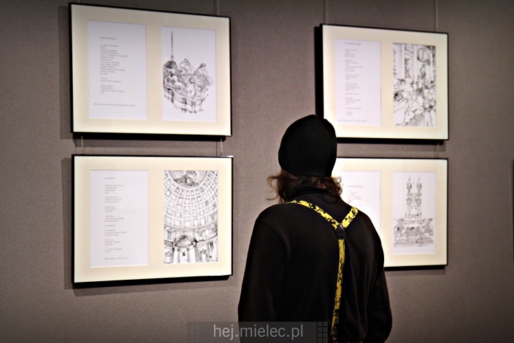 Wernisaż malarstwa Franciszka Maśluszczaka w Galerii ESCEK