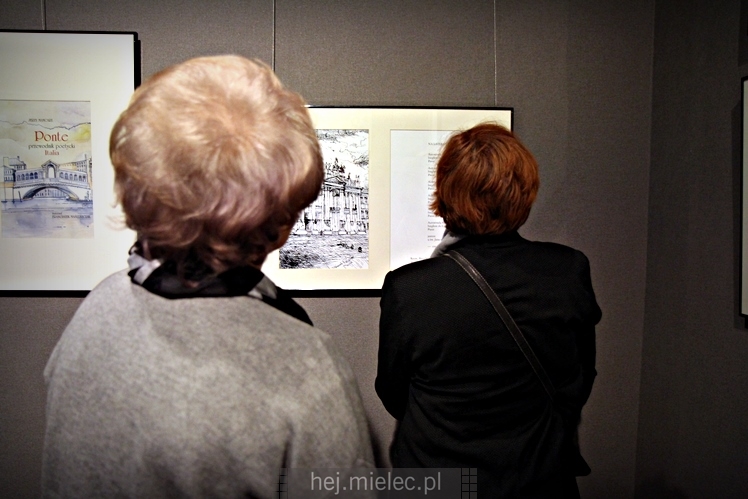 Wernisaż malarstwa Franciszka Maśluszczaka w Galerii ESCEK