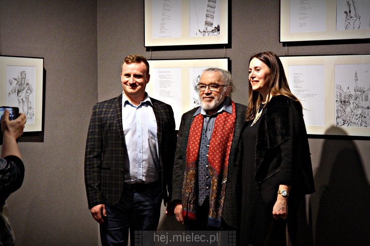 Wernisaż malarstwa Franciszka Maśluszczaka w Galerii ESCEK