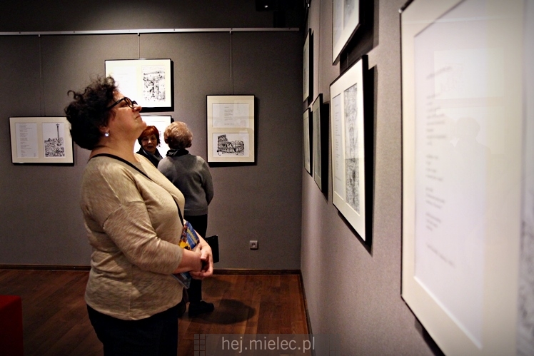 Wernisaż malarstwa Franciszka Maśluszczaka w Galerii ESCEK
