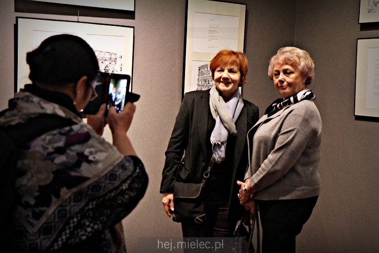 Wernisaż malarstwa Franciszka Maśluszczaka w Galerii ESCEK