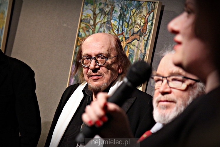 Wernisaż malarstwa Franciszka Maśluszczaka w Galerii ESCEK