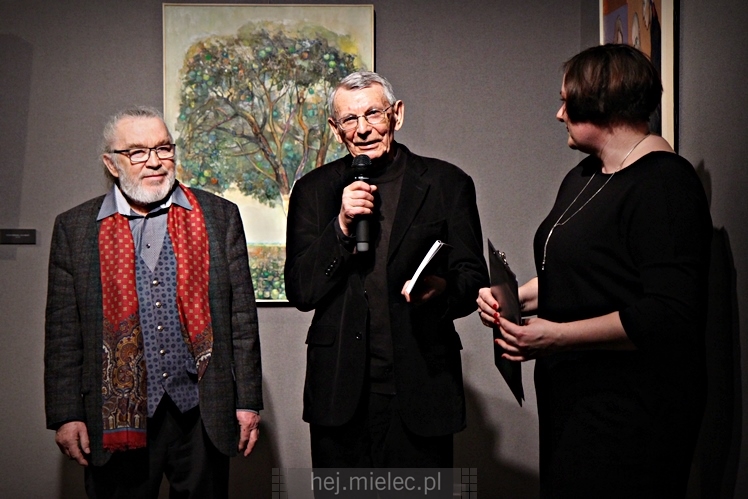 Wernisaż malarstwa Franciszka Maśluszczaka w Galerii ESCEK
