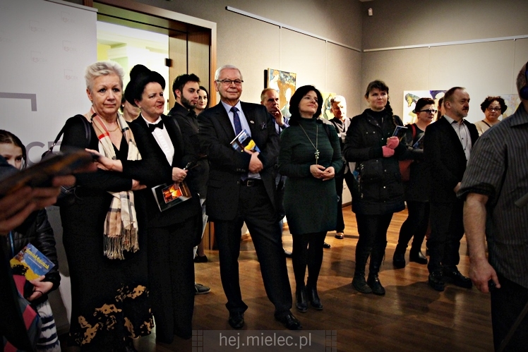 Wernisaż malarstwa Franciszka Maśluszczaka w Galerii ESCEK