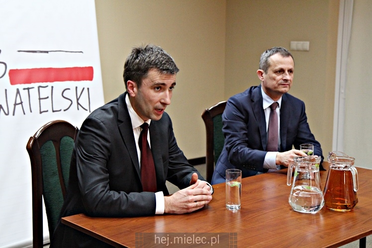 Spotkanie Klubu Obywatelskiego w Mielcu