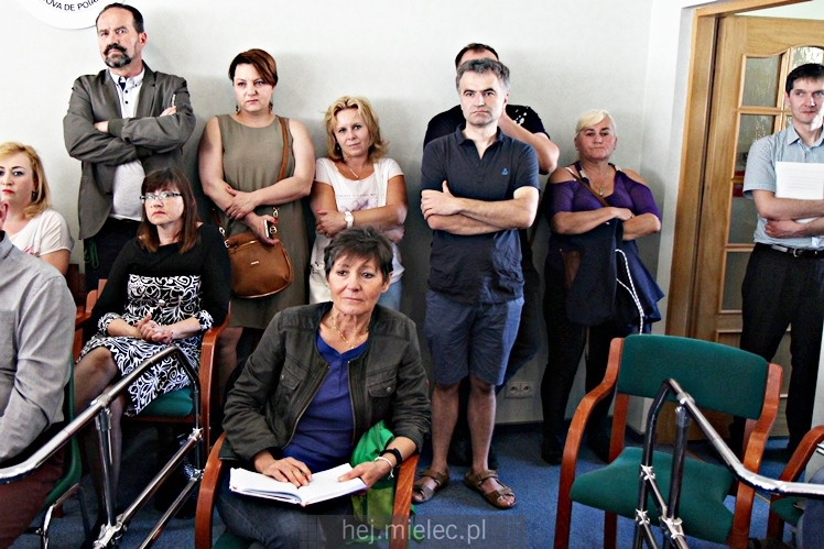 Nadzwyczajna sesja Rady Miejskiej w Mielcu z udziałem ministra środowiska