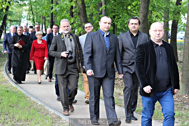 Park Honorowych Dawców Krwi już oficjalnie