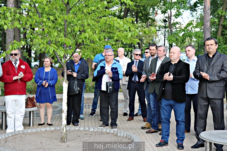 Park Honorowych Dawców Krwi już oficjalnie