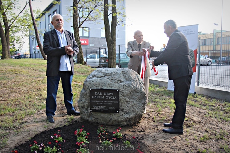 Park Honorowych Dawców Krwi już oficjalnie