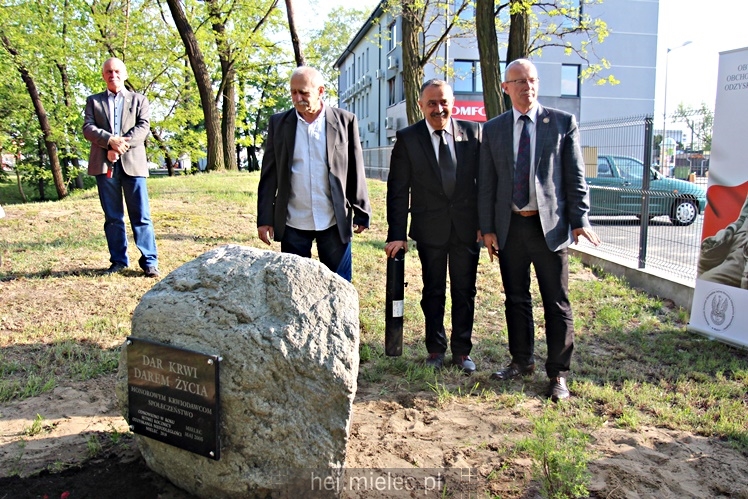 Park Honorowych Dawców Krwi już oficjalnie