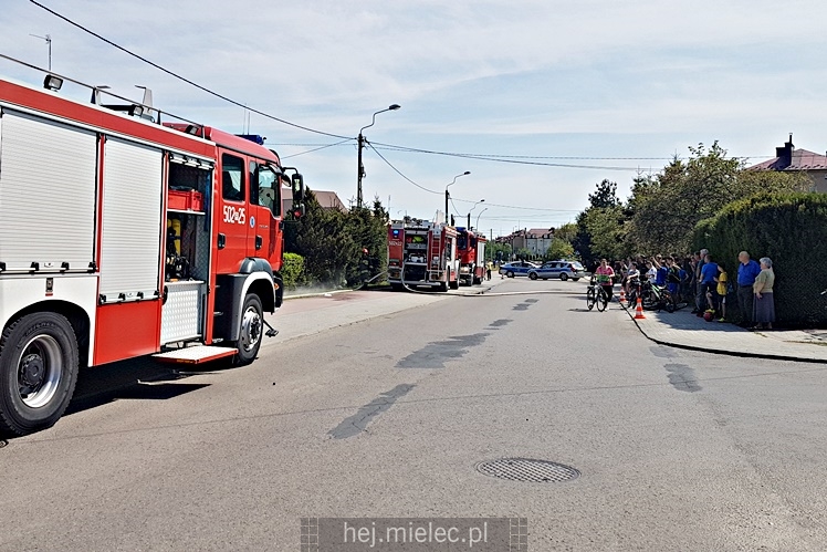 Pożar domu przy ulicy Metalowców