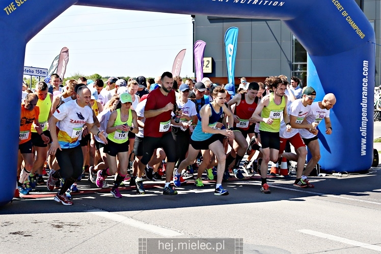 II Mielecka Dycha z JOY FITNESS: start i bieg przez Park Leśny