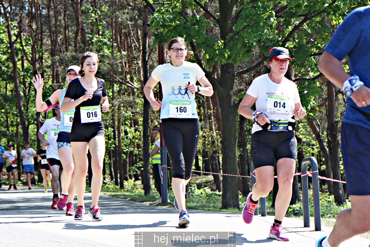 II Mielecka Dycha z JOY FITNESS: start i bieg przez Park Leśny