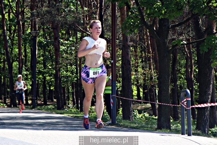 II Mielecka Dycha z JOY FITNESS: start i bieg przez Park Leśny