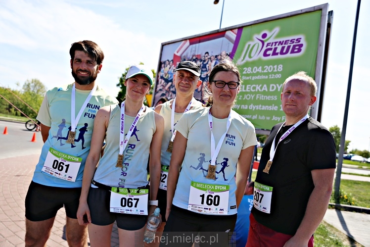 II Mielecka Dycha z JOY FITNESS: na mecie