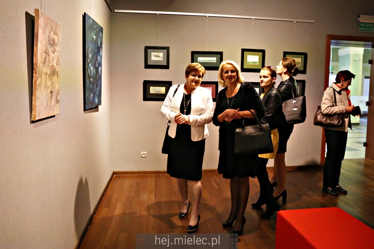 Wernisaż wystawy Marleny Mosior