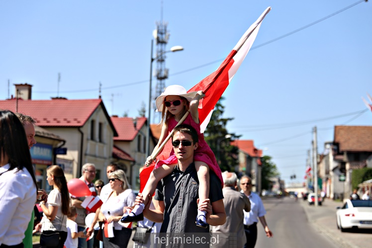 Święto Konstytucji 3 Maja w Mielcu