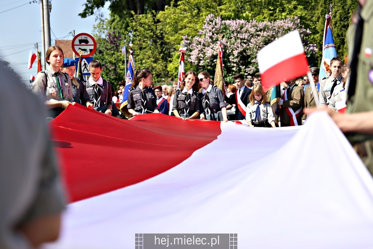 Święto Konstytucji 3 Maja w Mielcu