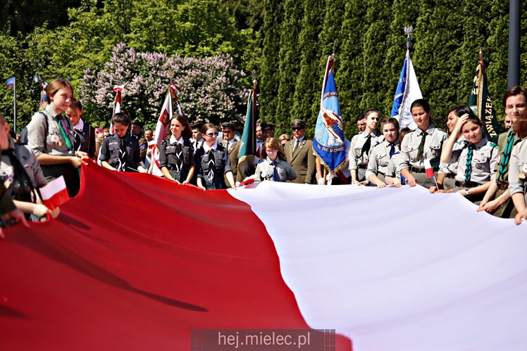 Święto Konstytucji 3 Maja w Mielcu