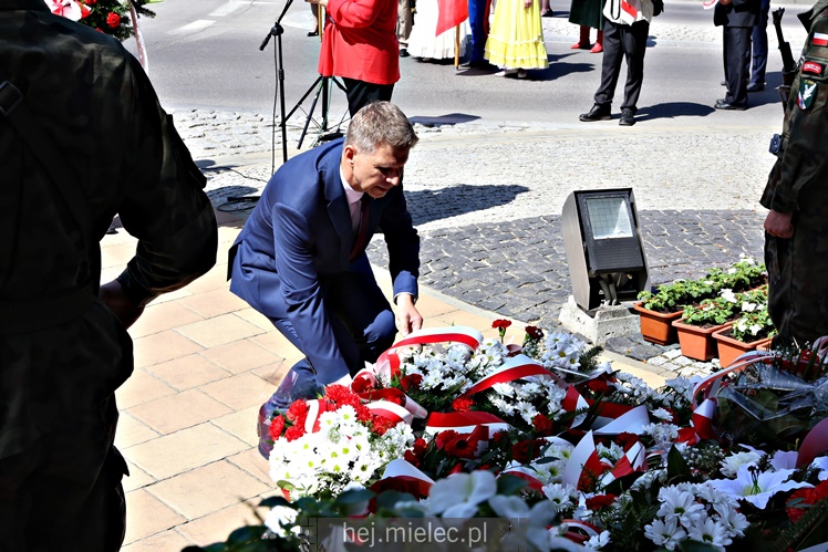 Święto Konstytucji 3 Maja w Mielcu