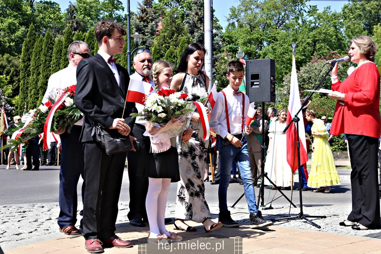 Święto Konstytucji 3 Maja w Mielcu