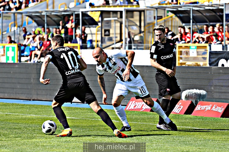 Sandecja Nowy Sącz - Cracovia Kraków