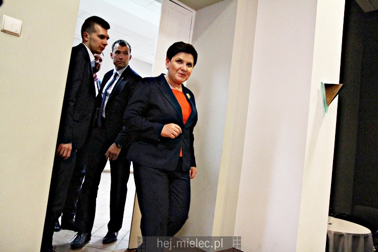 Wicepremier Beata Szydło w Mielcu