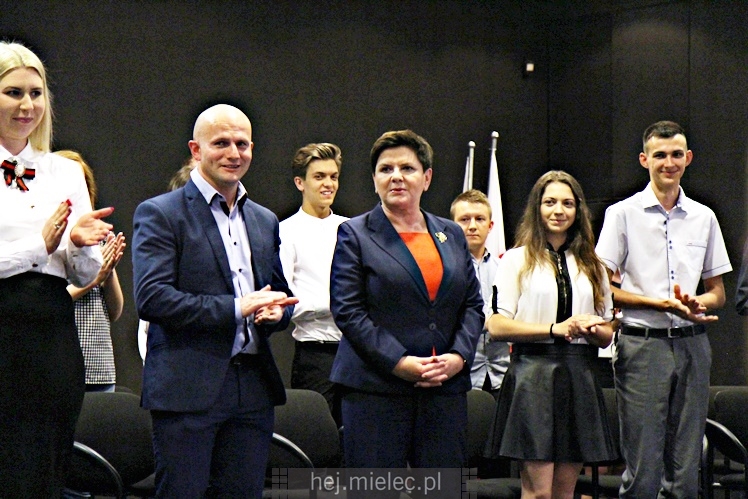Wicepremier Beata Szydło w Mielcu