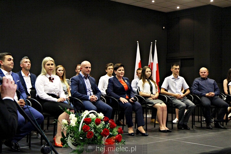 Wicepremier Beata Szydło w Mielcu
