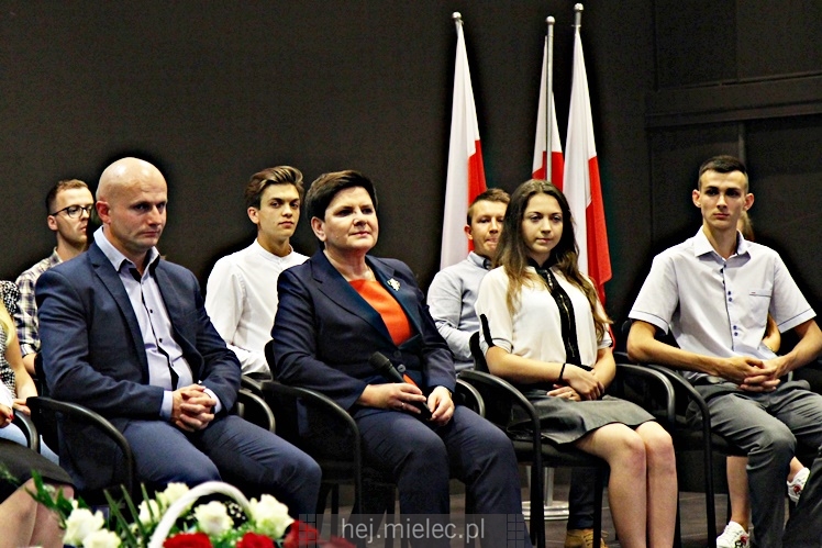 Wicepremier Beata Szydło w Mielcu